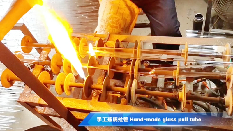 Hand Blown Glass Production