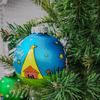 Colorful Glass Baubles, Creative Design, Holiday Home Décor 