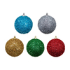 Tinsel Christmas Ball Ornaments – Sparkle & Shine for The Holidays!