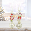 Factory Customized Glass Christmas Tree Topper for Home Decoration