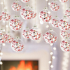 Warm Light Christmas Ball Ornaments Decorative and Festive Elegance