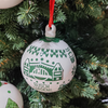 High-Quality Ceramic Holiday Hanging Ball 