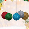 Tinsel Christmas Ball Ornaments – Sparkle & Shine for The Holidays!