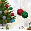 Tinsel Christmas Ball Ornaments – Sparkle & Shine for The Holidays!