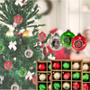 Printed Christmas Glass Balls Decoration