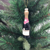 Creative DIY Christmas Ornament – Mini Glass Bottle Hanging Decoration for Personalized Holiday Décor