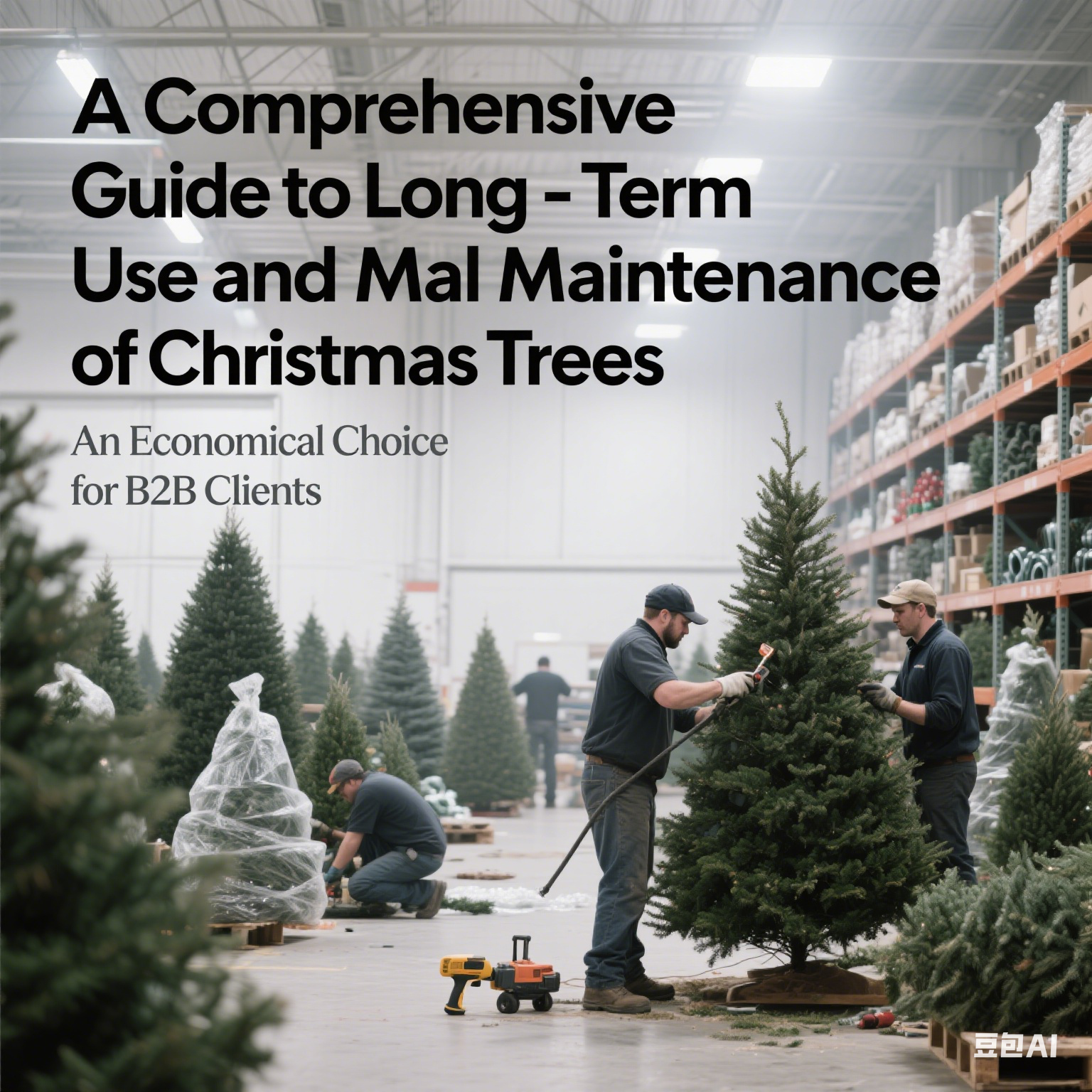 A Comprehensive Guide to Long-Term Use and Maintenance of Christmas Trees: An Economical Choice for B2B Clients