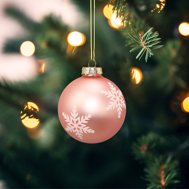 Dreamy Luxury Customizable Christmas Bauble