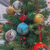 Creative Festive Glass Ball Ornaments Perfect for Christmas And Holiday Party Decor