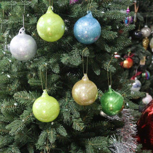 Hand-Blown Glass Ornaments Balls