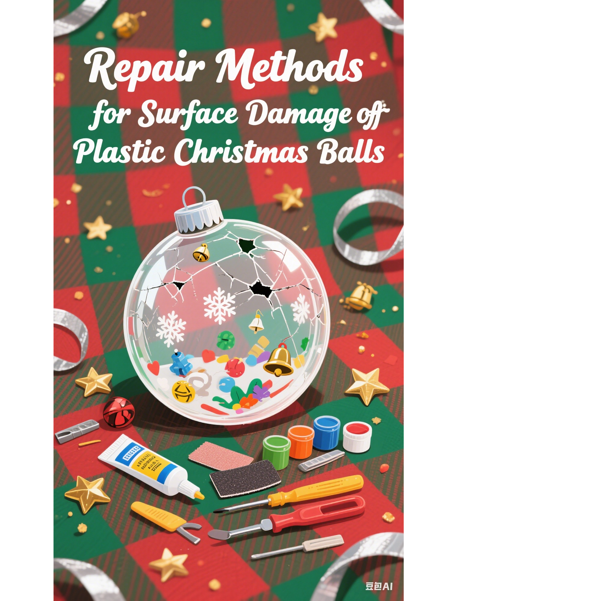 Repair Methods for Surface Damage of Plastic Christmas Balls