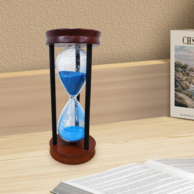 Decorative Glass Sand Timer Hourglass Sand Glass For Home