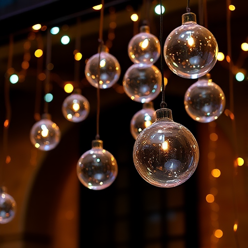 Lighting Magic with Hanging Glass Balls