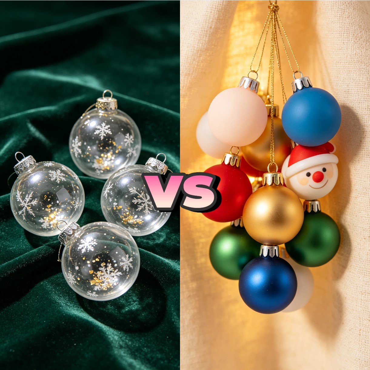 Glass vs Plastic Christmas Ornaments: Which Material Is Better?